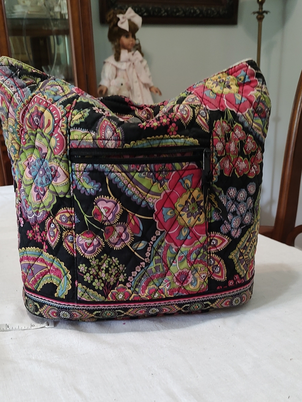 This is a Vera Bradley Symphony in Hue retired pattern Purse